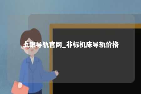 上银导轨官网_非标机床导轨价格
